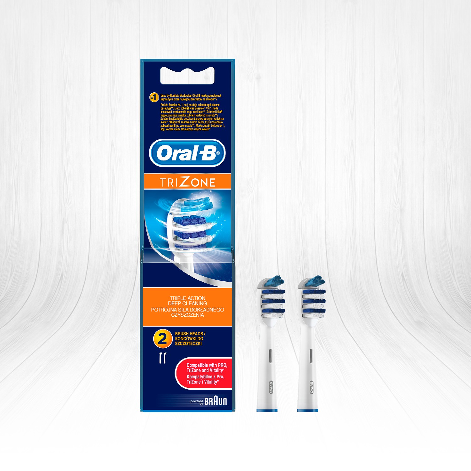 OralB Diş Fırçası Yedek Başlığı Trizone